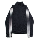 ADIDAS Womens Track Jacket Black UK 14