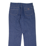 WRANGLER Mens Jeans Blue Regular Straight 90s W36 L32