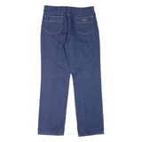 WRANGLER Mens Jeans Blue Regular Straight 90s W36 L32