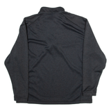 PEBBLE BEACH Womens Sweatshirt Grey 1/4 Zip M