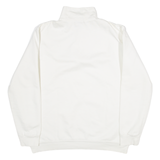 ATLAS Mens Sweatshirt White 1/4 Zip M