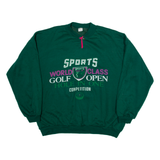 Sports Golf Womens Sweatshirt Green 2XL