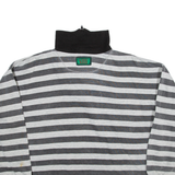 Womens Sweatshirt Grey 1/4 Zip XL