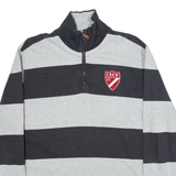 Crew Womens Sweatshirt Grey 1/4 Zip M