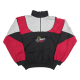 Womens Sweatshirt Grey 1/4 Zip L