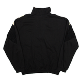 SUN CITY Womens Sweatshirt Black High Neck XL