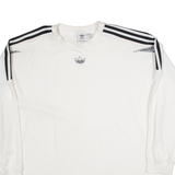 ADIDAS Womens Sweatshirt Black UK 12