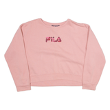 FILA Womens Sweatshirt Pink M