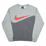 NIKE Womens Sweatshirt Grey L