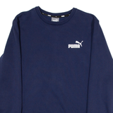 PUMA Womens Sweatshirt Blue S