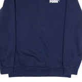 PUMA Womens Sweatshirt Blue S