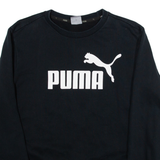 PUMA Mens Sweatshirt Black S