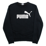 PUMA Mens Sweatshirt Black S
