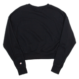 CHAMPION Womens Sweatshirt Black L