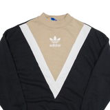 ADIDAS Womens Sweatshirt Brown UK 8