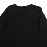 PUMA Womens Sweatshirt Black UK 8