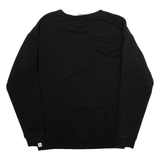 PUMA Womens Sweatshirt Black UK 8