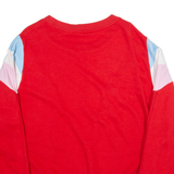 LEVI'S Womens Sweatshirt Red L