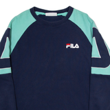 FILA Womens Sweatshirt Blue L