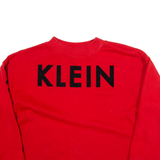 CALVIN KLEIN JEANS Womens Sweatshirt Red M