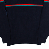 Womens Sweatshirt Blue V-Neck L