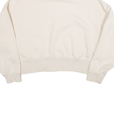 ADIDAS Womens Sweatshirt Cream UK 4