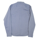 DKNY Mens Plain Shirt Grey Long Sleeve XL