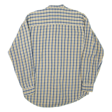 LEVI'S Mens Shirt Blue Check Long Sleeve S