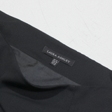 LAURA ASHLEY Womens Straight Skirt Black Short UK 12