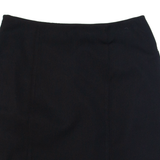 LAURA ASHLEY Womens Straight Skirt Black Short UK 12