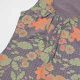 FAT FACE Womens Printed Vest Grey Sleeveless Floral UK 12