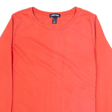 LANDS END Womens Sweatshirt Pink S