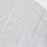 GAP Womens Jumper Grey Cable Knit M