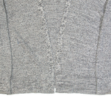 GAP Womens Cardigan Grey Tight Knit M