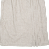 Womens Pencil Skirt Beige Midi M