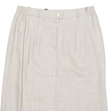 Womens Pencil Skirt Beige Midi M