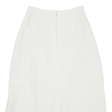 RHONER LAND Womens A-Line Skirt Beige Midi UK 12