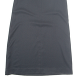 Womens A-Line Skirt Black Long M