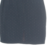 ANITA SOMMER Womens Pencil Skirt Black Knee Length Polka Dot S