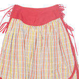 MARIE PIERRE TATTARACHI Womens A-Line Skirt Red Midi Striped S