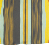 ZARA Womens Blouse Yellow Sleeveless Crazy Pattern L