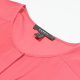 SPIRIT Womens Shirt Pink Long Sleeve UK 8