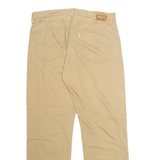LEVI'S 751 Mens Trousers Beige Regular Wide-Leg W38 L32