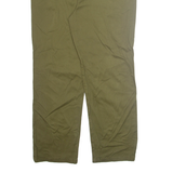 SEAN JOHN Cargo Belted Mens Trousers Green Loose Wide-Leg W38 L31