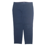 TOMMY HILFIGER Madison Womens Trousers Blue Regular Tapered W32 L26