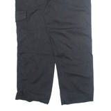 DICKIES Cargo Womens Trousers Black Regular Tapered W38 L27