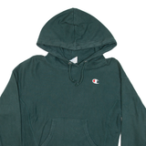 CHAMPION Womens Green Hoodie XS