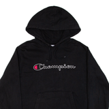 CHAMPION Mens Black Hoodie M