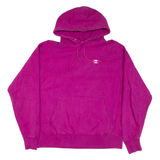 CHAMPION REVERSE WEAVE Womens Pink Hoodie L