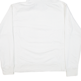 CHAMPION Womens White Hoodie M